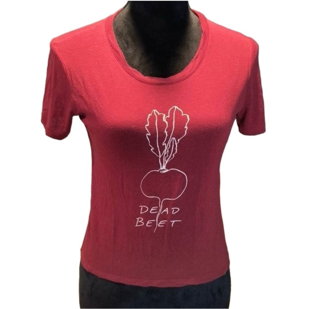 Reformation Red Graphic Tee